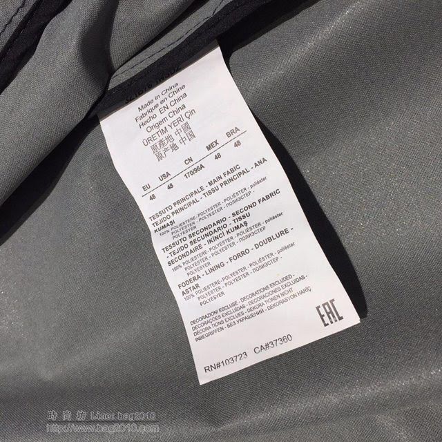 Armani男裝 19春夏新款夾克 阿瑪尼拉鏈連帽藍色外套  tzy1621